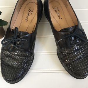 TROTTERS | Woven Derby Lace Up